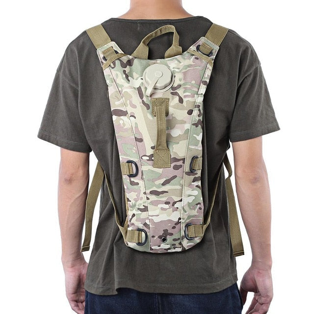3L Tactical Molle Hydration Backpack Water Bag for Camping Cycling