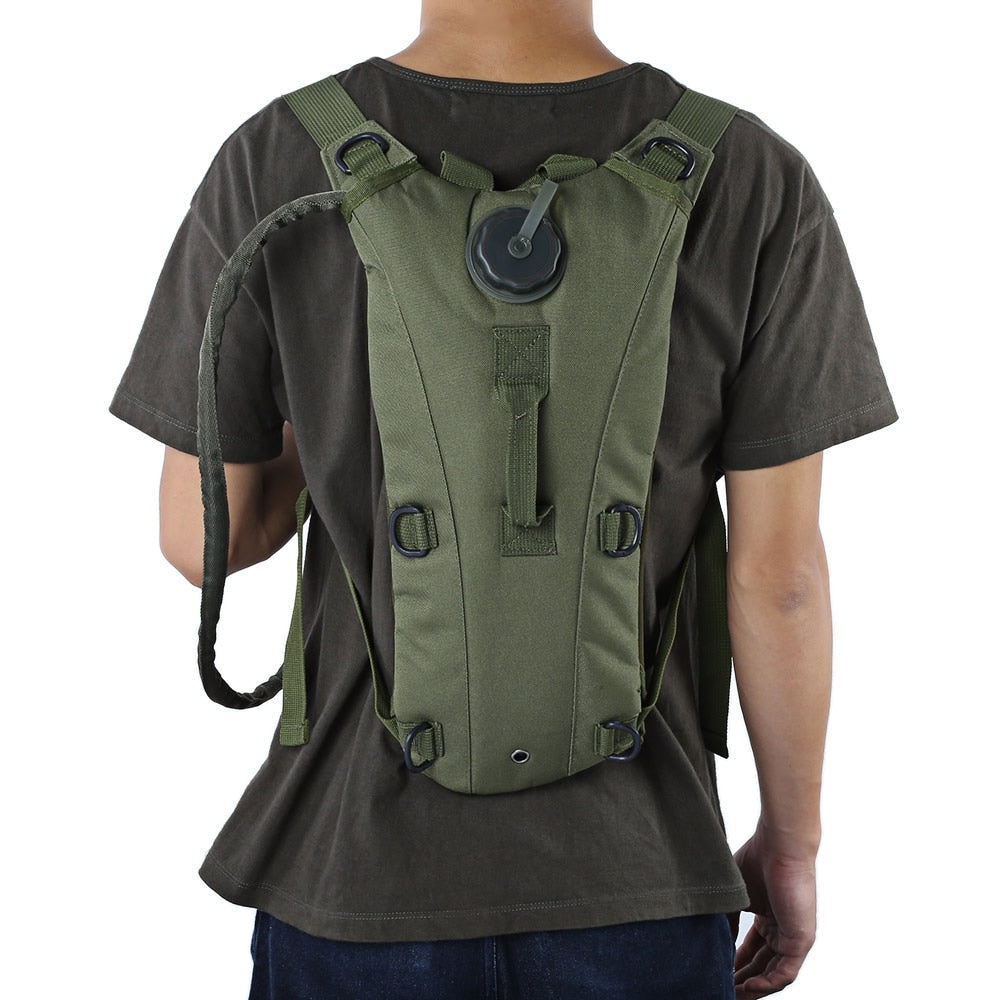 3L Tactical Molle Hydration Backpack Water Bag for Camping Cycling