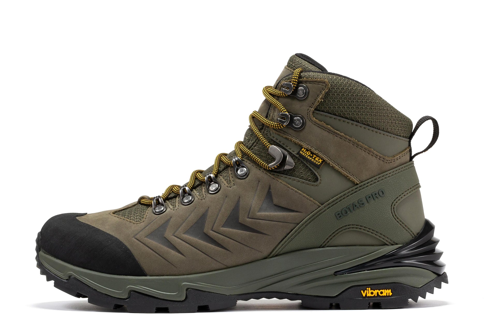 Botas Pro Olive 6-Inch Waterproof Hiking Boots with VIBRAM® Outsole