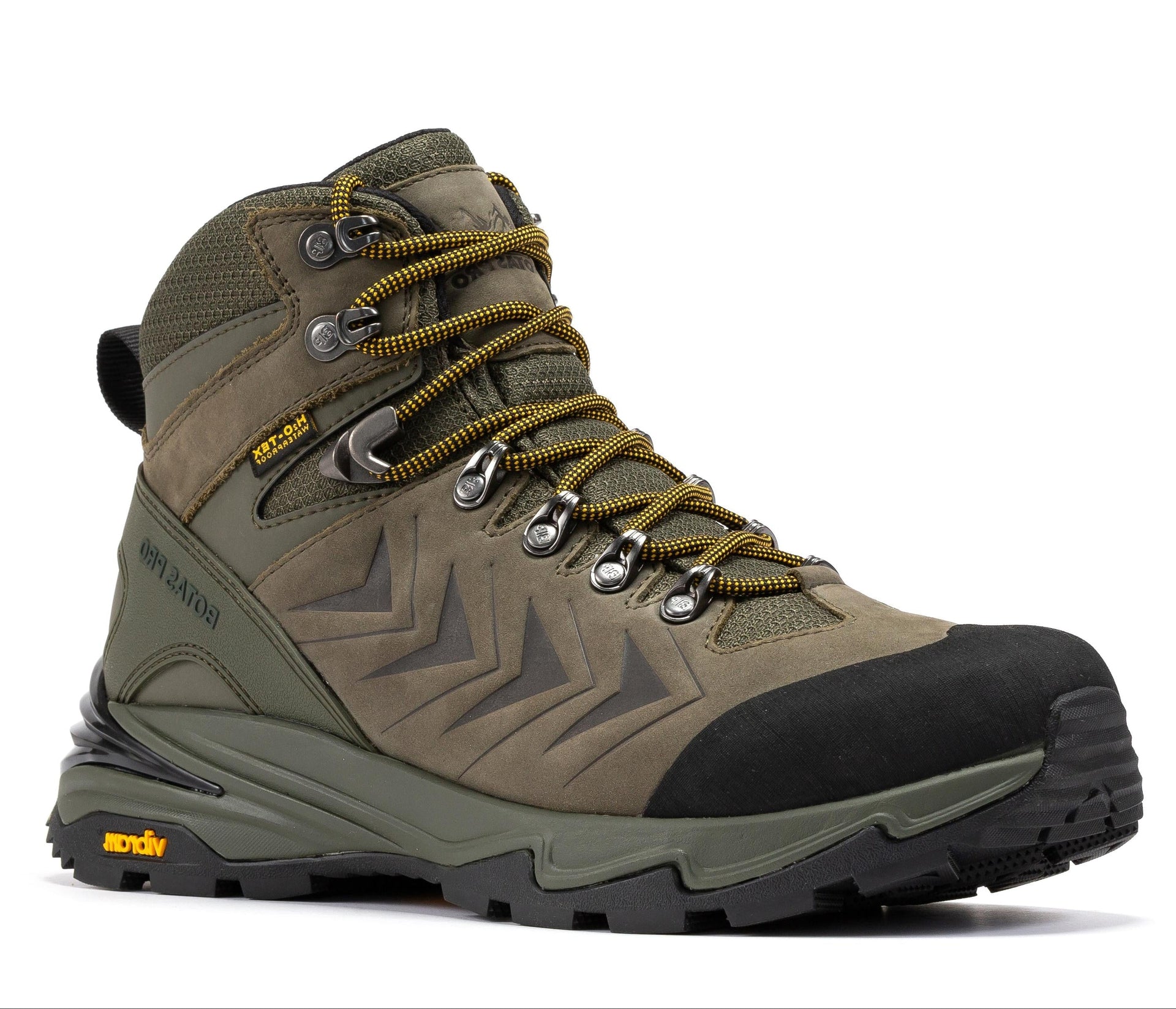 Botas Pro Olive 6-Inch Waterproof Hiking Boots with VIBRAM® Outsole