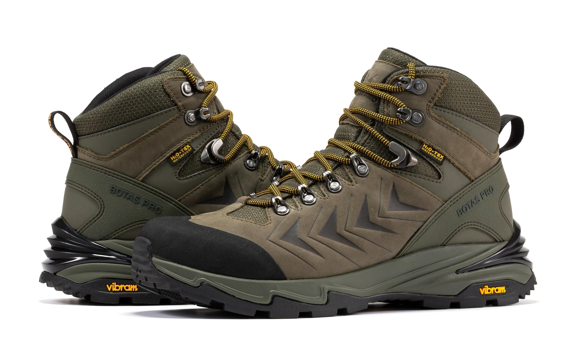 Botas Pro Olive 6-Inch Waterproof Hiking Boots with VIBRAM® Outsole