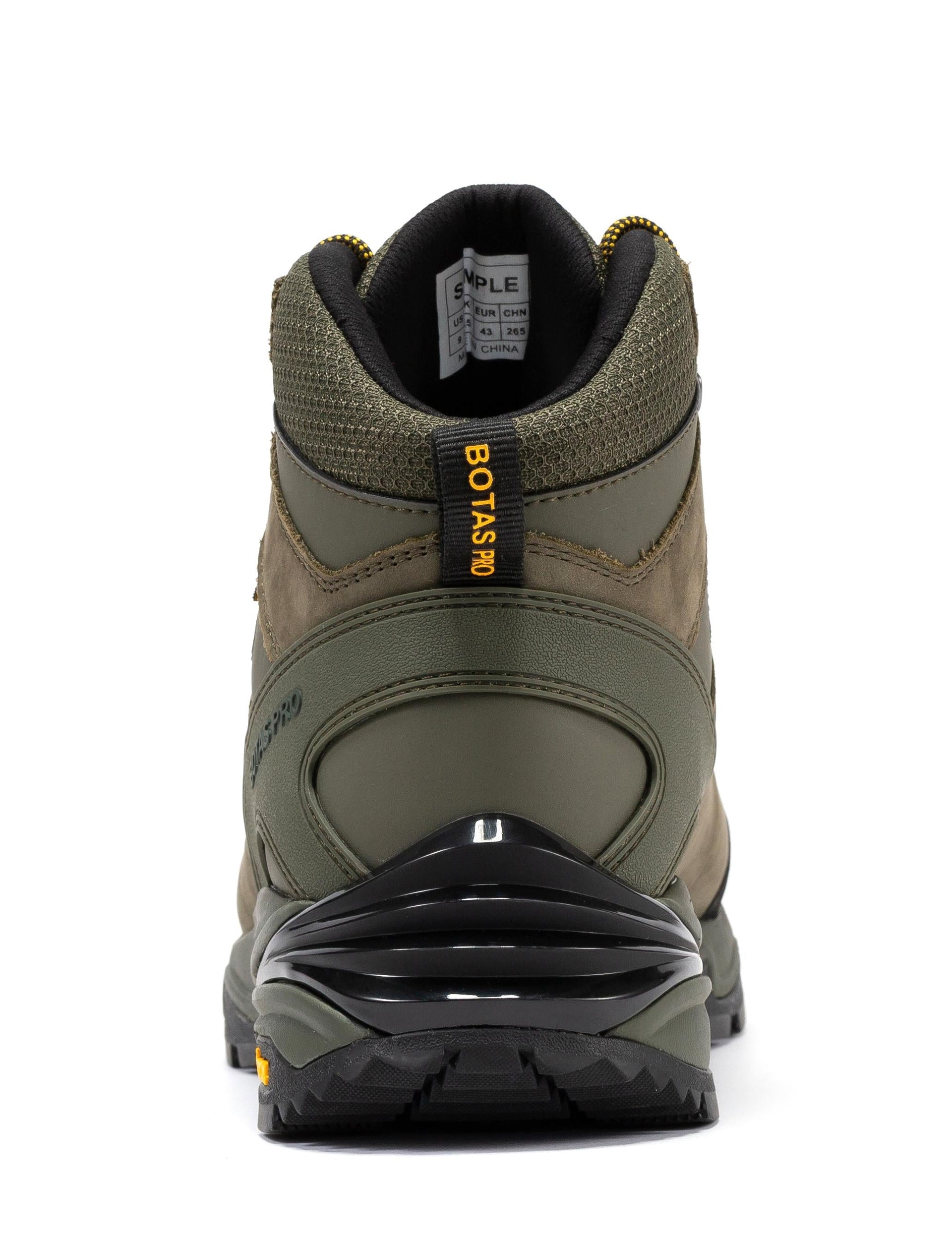 Botas Pro Olive 6-Inch Waterproof Hiking Boots with VIBRAM® Outsole