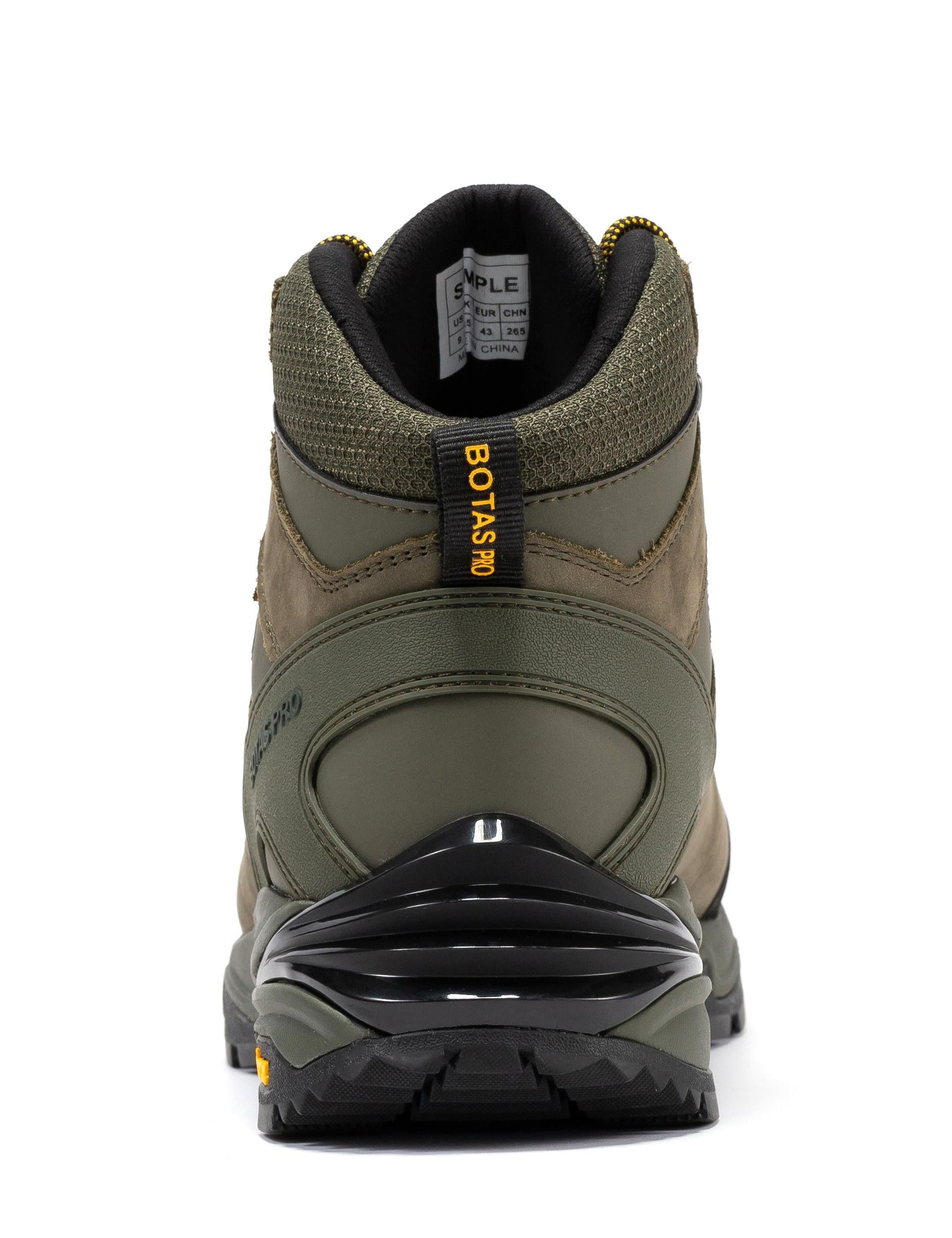 Botas Pro Olive 6-Inch Waterproof Hiking Boots with VIBRAM® Outsole