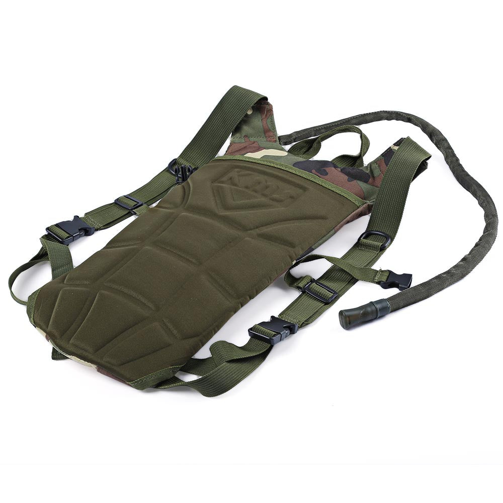 3L Tactical Molle Hydration Backpack Water Bag for Camping Cycling