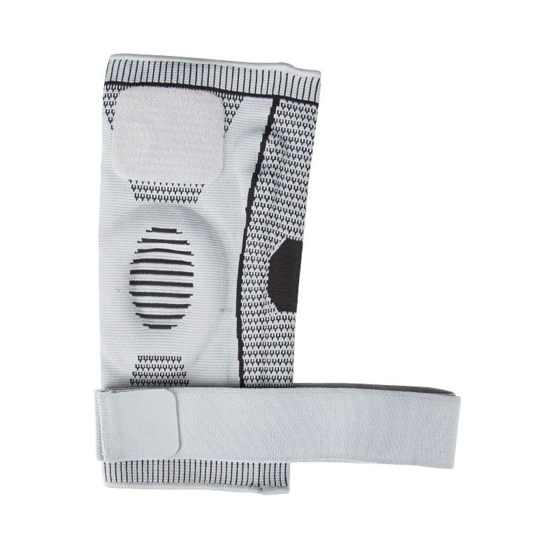 Sports Silicone Knee Pads with Compression Straps for Joint Protection