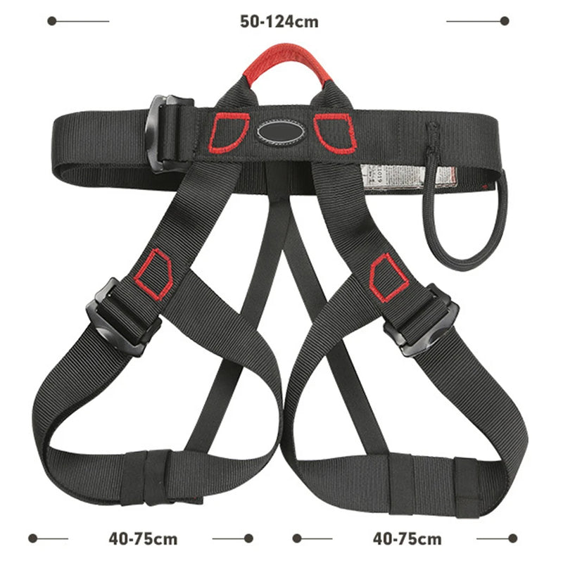 Outdoor Climbing Safety Harness, Half-Body for Men, Women, Children