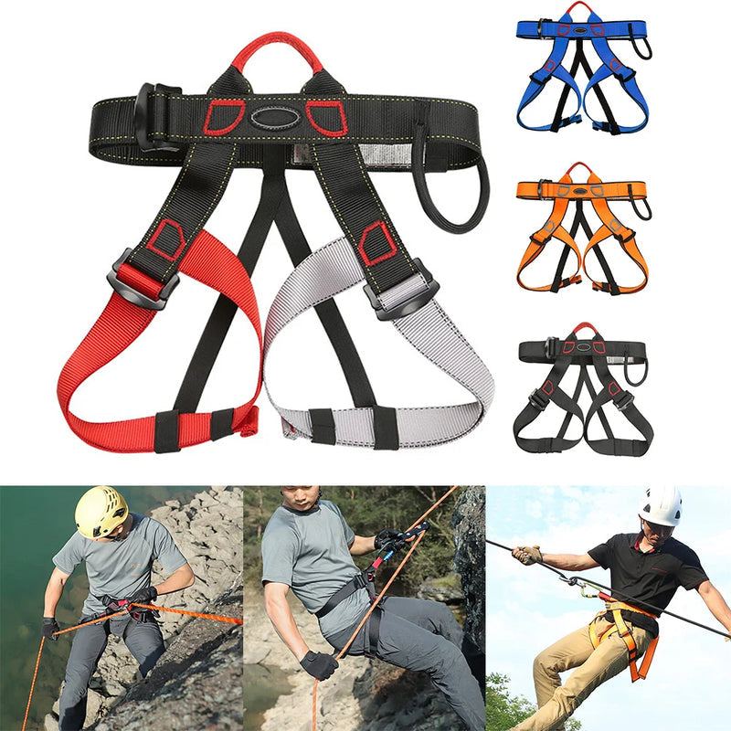 Outdoor Climbing Safety Harness, Half-Body for Men, Women, Children