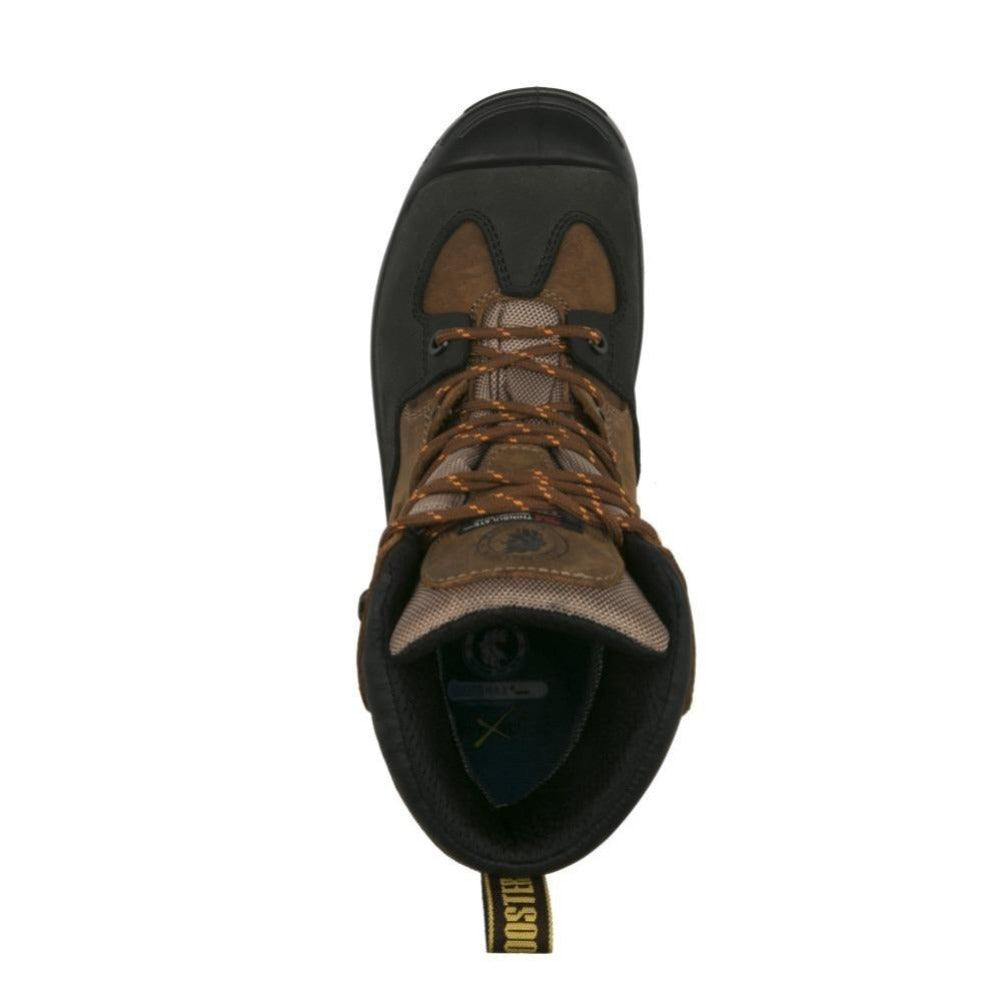 Woodland Brown 6-Inch Waterproof Safety Toe Leather Work Boots