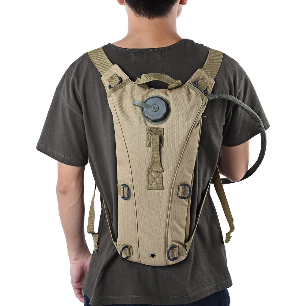 3L Tactical Molle Hydration Backpack Water Bag for Camping Cycling