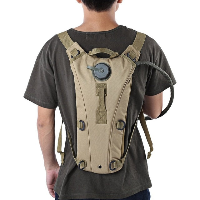 3L Tactical Molle Hydration Backpack Water Bag for Camping Cycling
