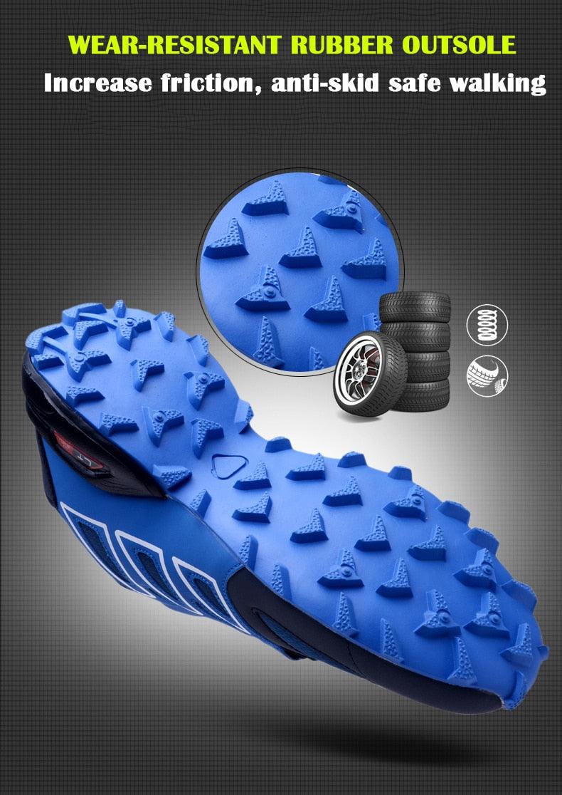 Men’s Waterproof Outdoor Hiking and Trail Running Sneakers for All Activities