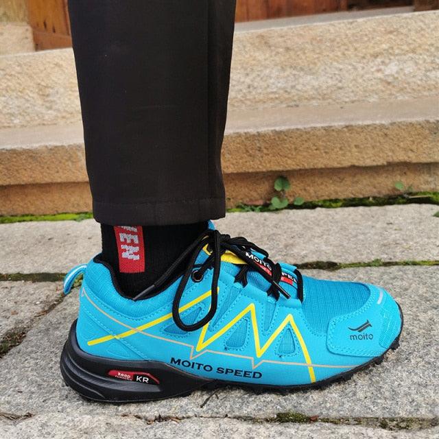Men’s Waterproof Outdoor Hiking and Trail Running Sneakers for All Activities