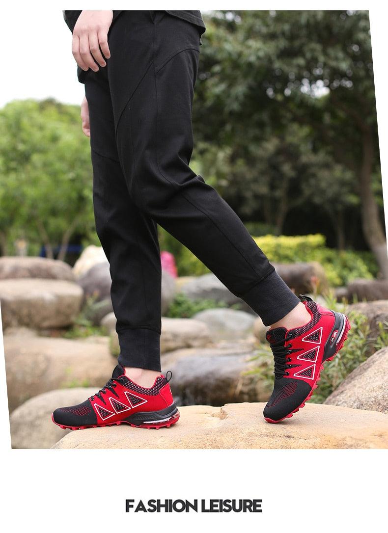 Men’s Waterproof Outdoor Hiking and Trail Running Sneakers for All Activities