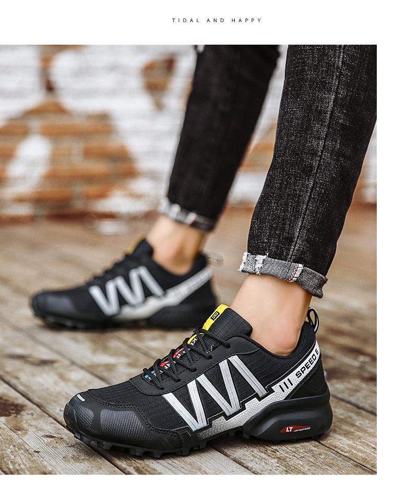 Men’s Waterproof Outdoor Hiking and Trail Running Sneakers for All Activities
