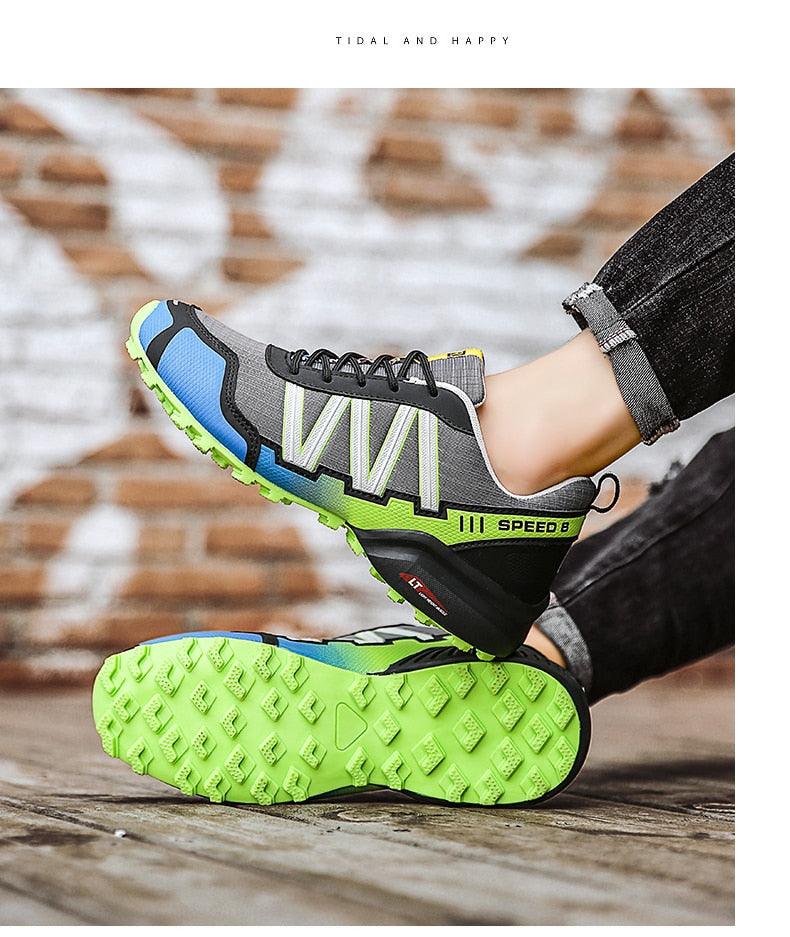 Men’s Waterproof Outdoor Hiking and Trail Running Sneakers for All Activities