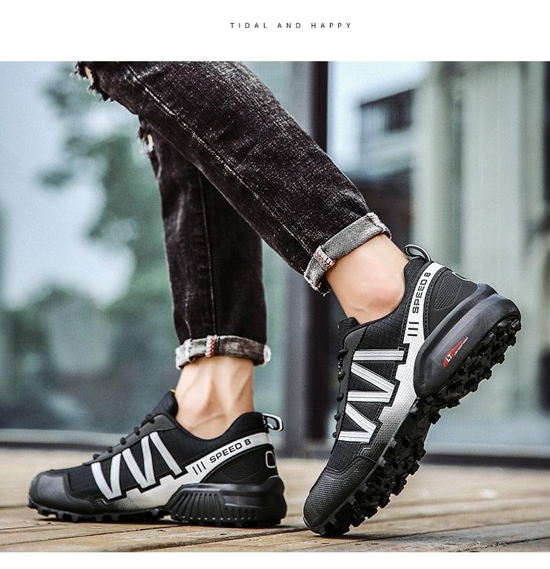 Men’s Waterproof Outdoor Hiking and Trail Running Sneakers for All Activities