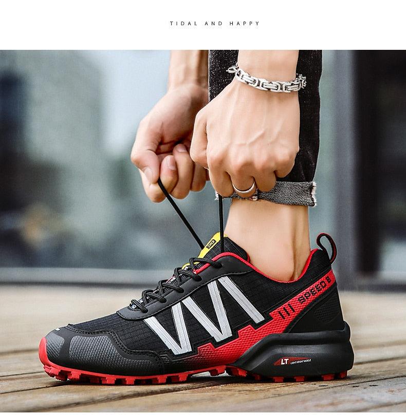 Men’s Waterproof Outdoor Hiking and Trail Running Sneakers for All Activities