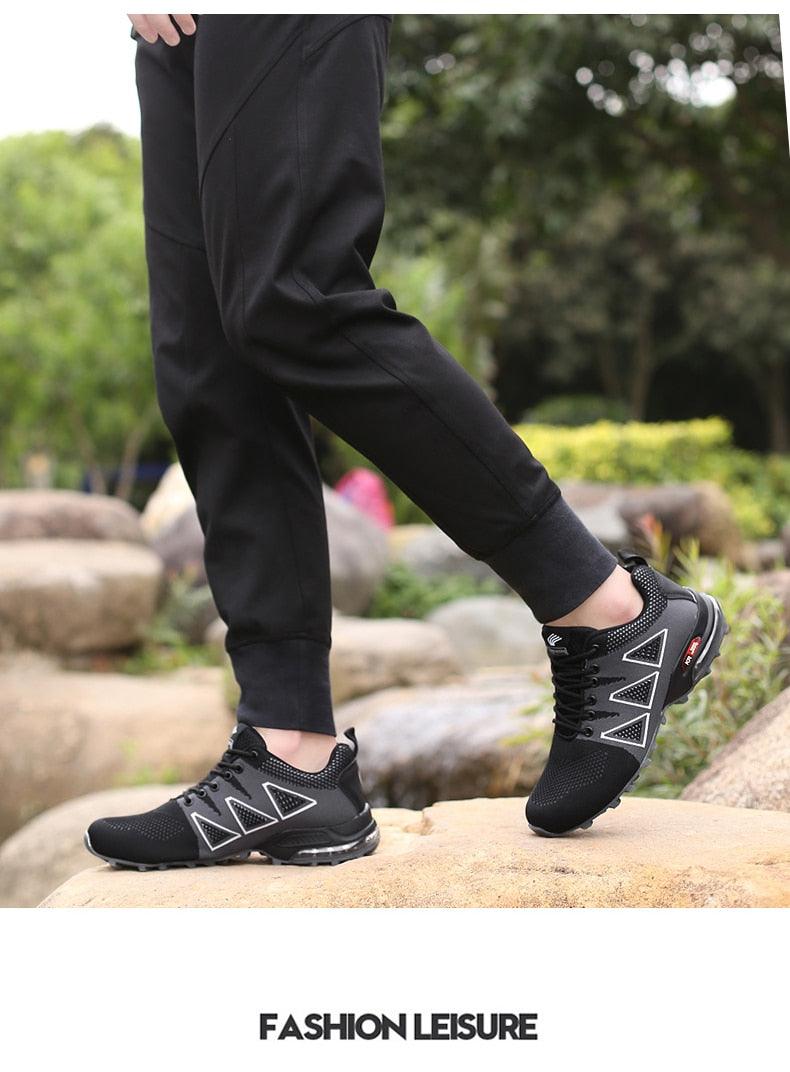 Men’s Waterproof Outdoor Hiking and Trail Running Sneakers for All Activities