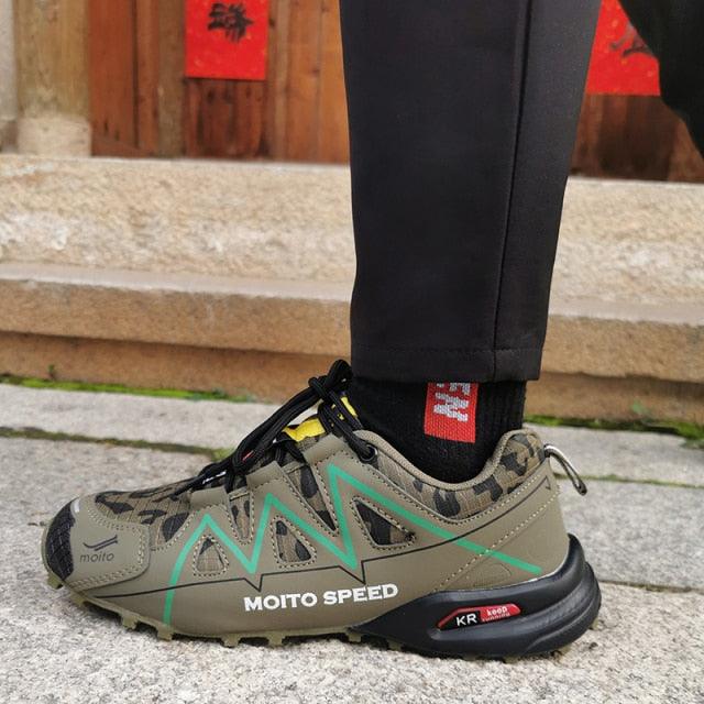 Men’s Waterproof Outdoor Hiking and Trail Running Sneakers for All Activities