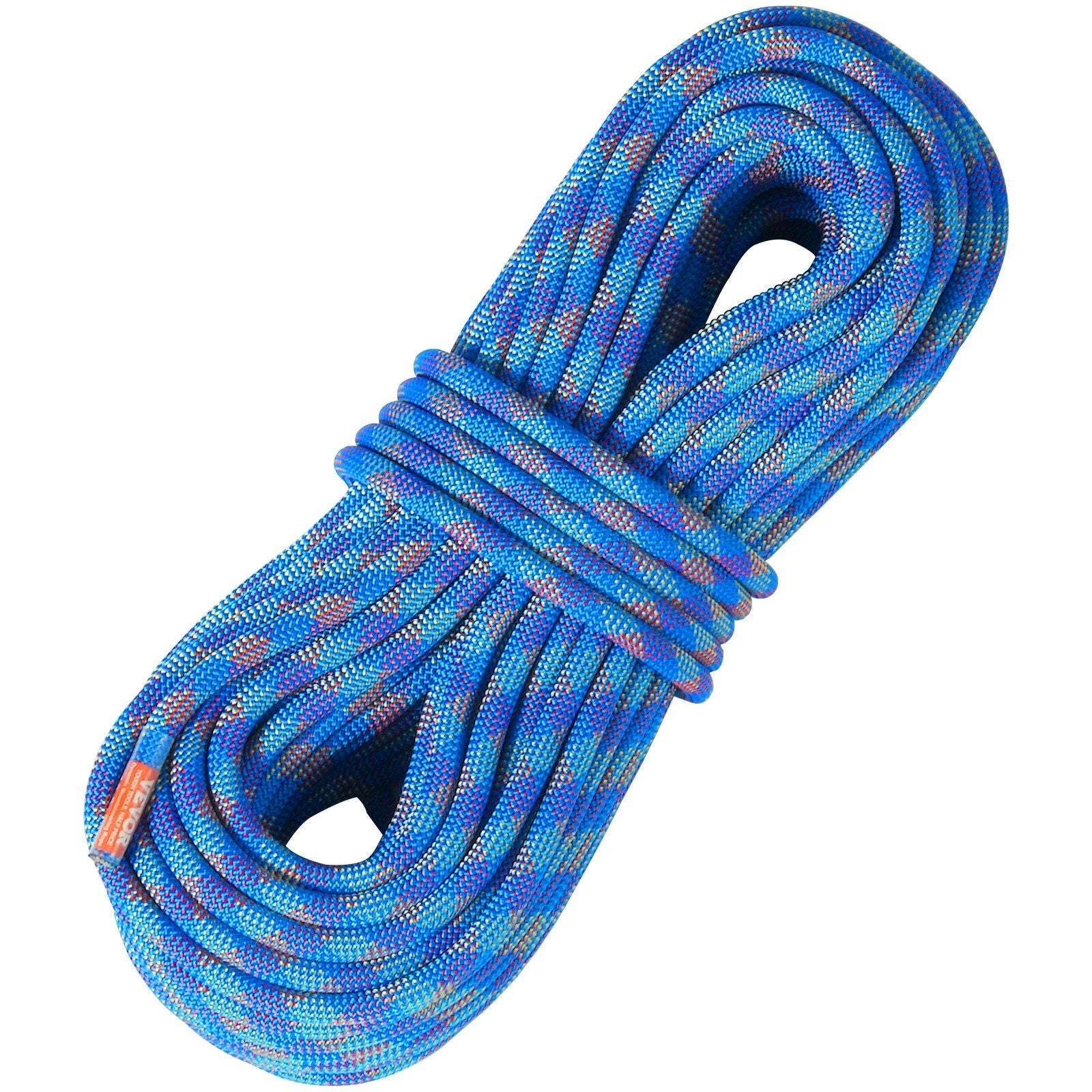 10.2mm Dynamic Climbing Rope 40M with Steel Snap Hooks
