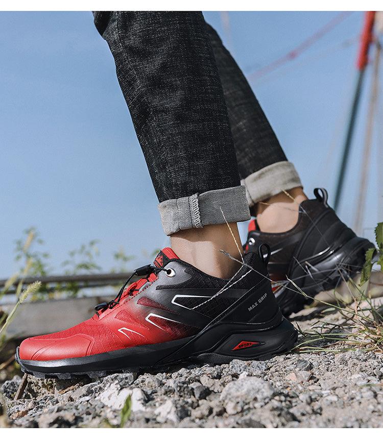 Men’s Breathable Waterproof Hiking and Trail Running Outdoor Sneakers