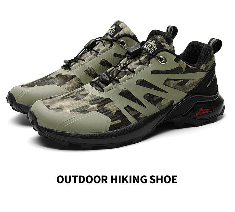 Men’s Breathable Waterproof Hiking and Trail Running Outdoor Sneakers