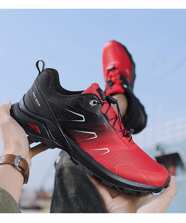 Men’s Breathable Waterproof Hiking and Trail Running Outdoor Sneakers