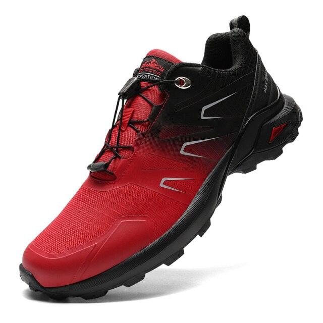 Men’s Breathable Waterproof Hiking and Trail Running Outdoor Sneakers