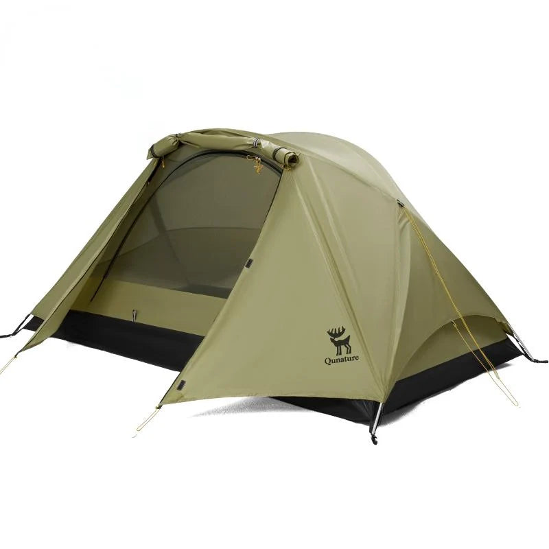 Lightweight Rainproof Camping Tent with Aluminum Poles, Easy Setup