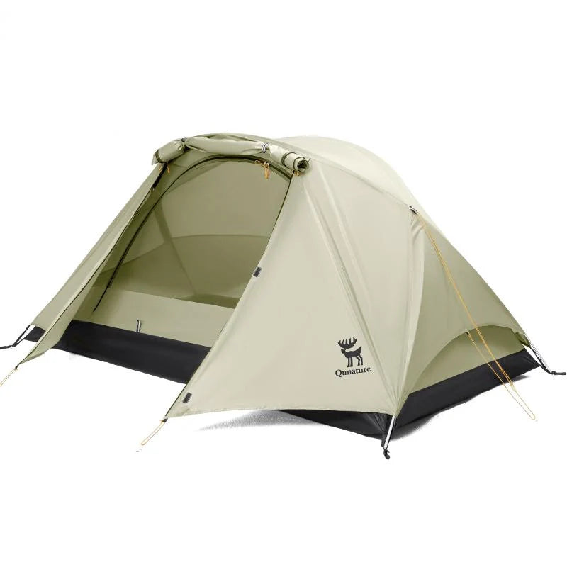 Lightweight Rainproof Camping Tent with Aluminum Poles, Easy Setup