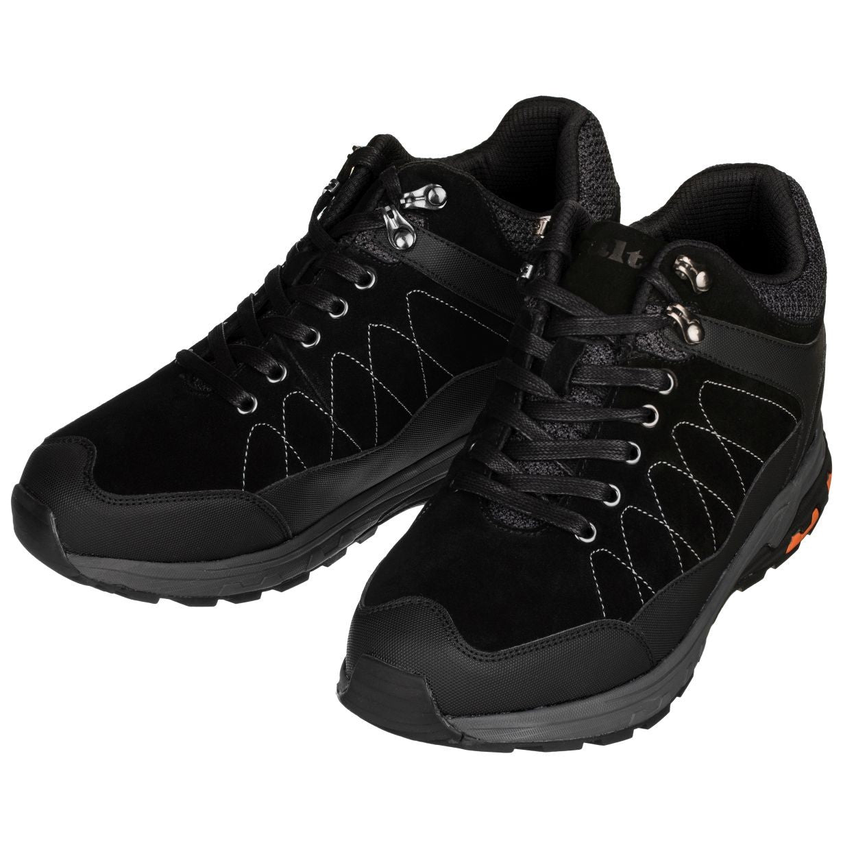 H75470 - 3.2 Inches Taller (Black) - Hiking Style Boots