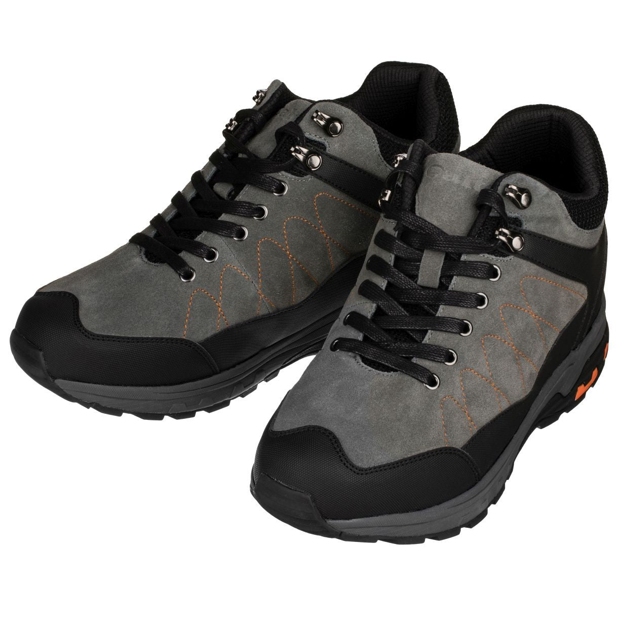 H75472 Grey Hiking Boots, 3.2-Inches Taller Elevation Outdoor Style