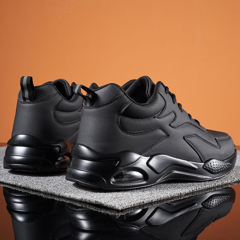 Men’s Winter Fur-Lined Waterproof Ankle Sneakers, Warm and Non-Slip