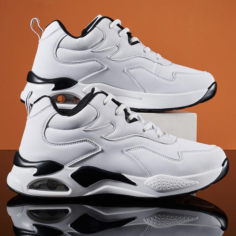 Men’s Winter Fur-Lined Waterproof Ankle Sneakers, Warm and Non-Slip