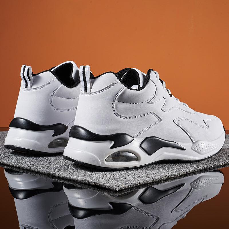 Men’s Winter Fur-Lined Waterproof Ankle Sneakers, Warm and Non-Slip
